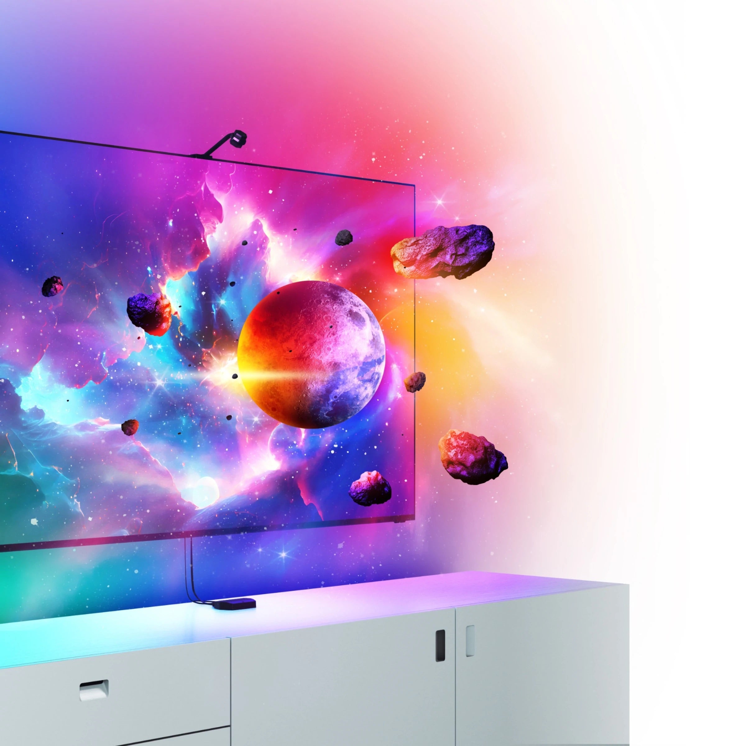 Nanoleaf 4D 屏幕鏡像攝像頭 + 燈帶套件 (TVs & Monitors Up to 65″ & 85")