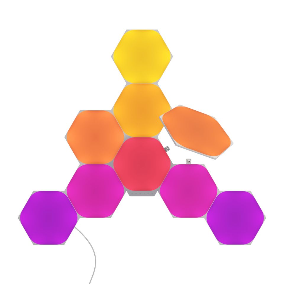 Nanoleaf Shapes Hexagons 六角形智能燈板入門套裝 (9塊)