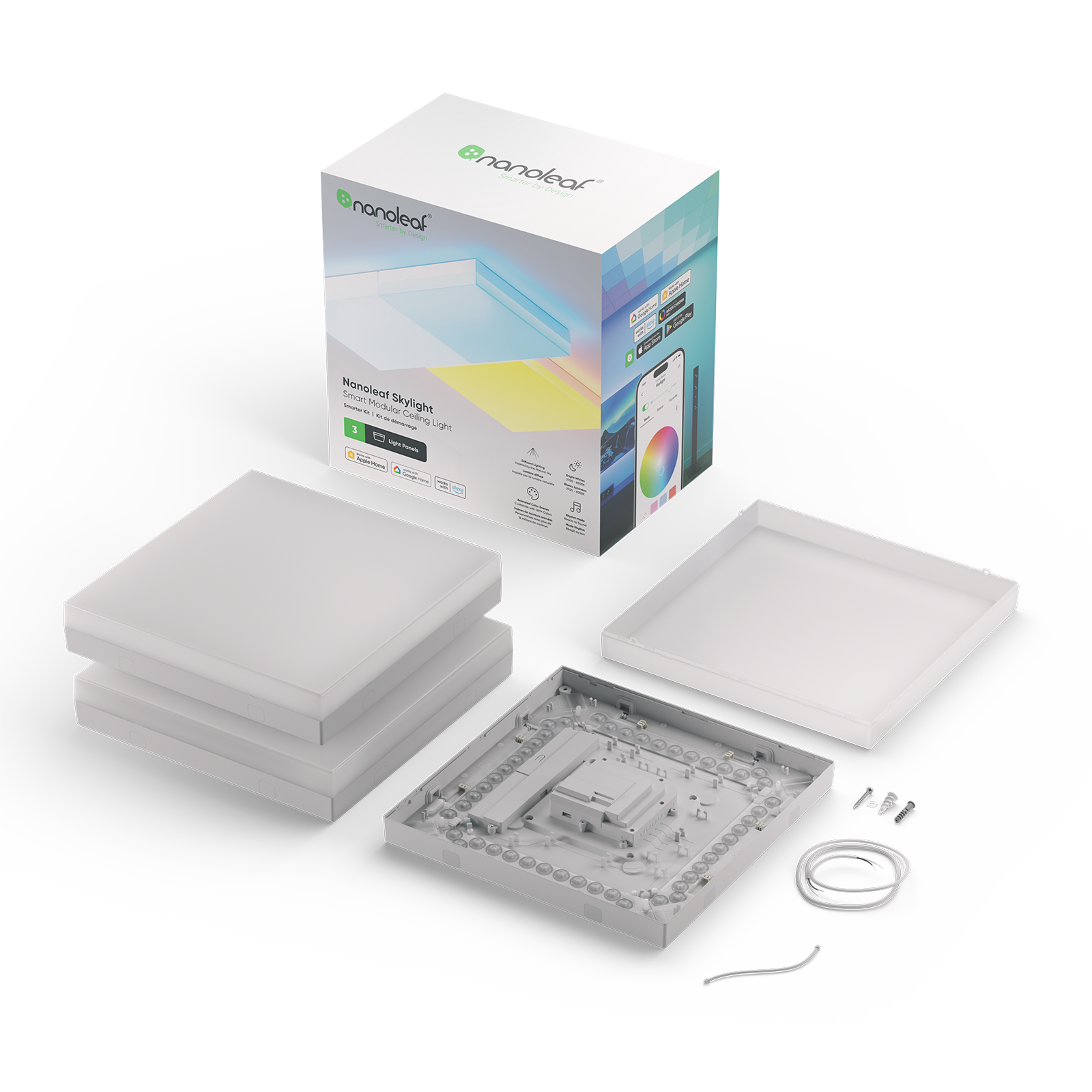 Nanoleaf Skylight 入門套裝 (3塊)