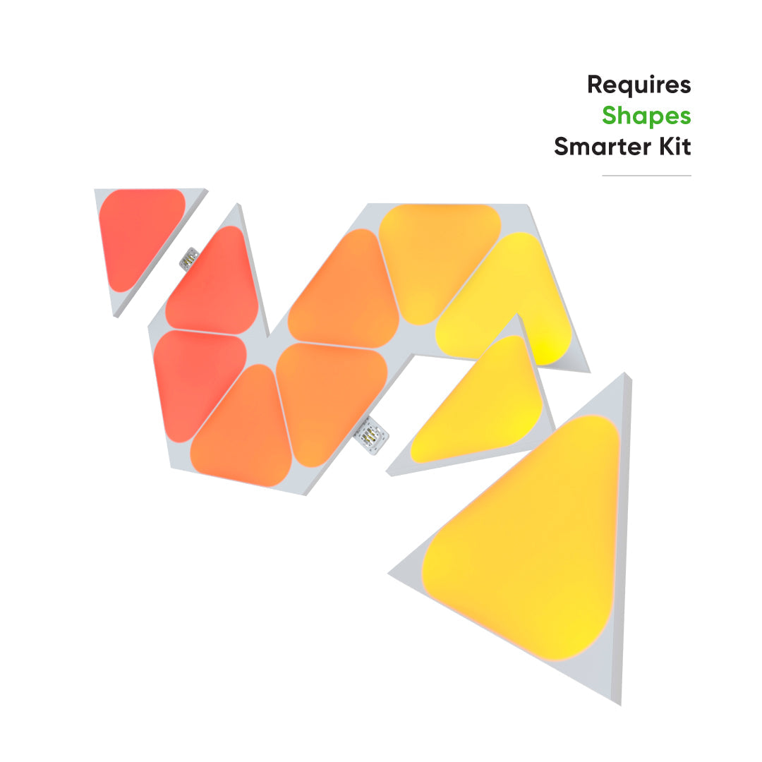 Nanoleaf Shapes Triangles 迷你三角形智能燈板擴充裝(10塊)